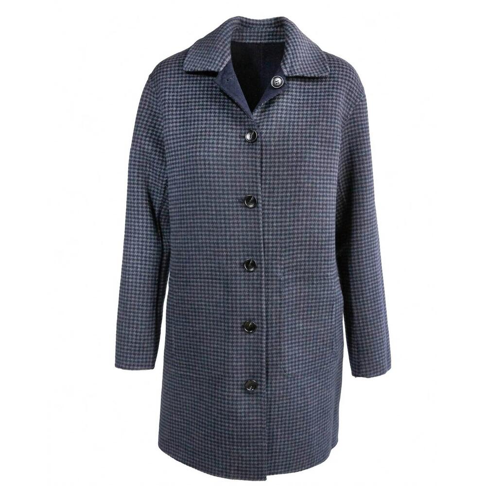 NEW ELLIOTT LAUREN in reverse reversible jacket in navy - Picture 2 of 2